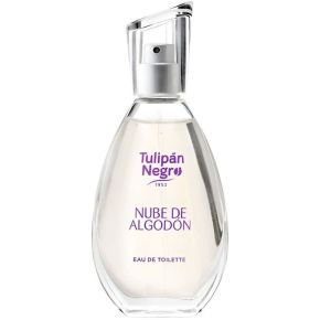 nube de algodón tulipán negro