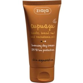 Cupuaçu Crema Autobronceadora de Día SPF 10 de Ziaja