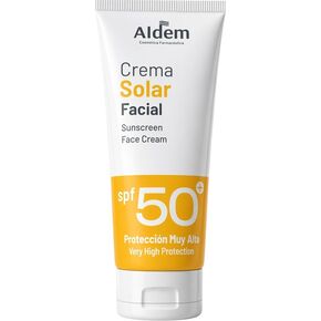 crema solar facial aldem