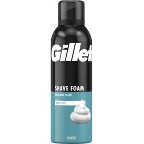 gillette sensitive shave foam