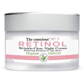 The concious nº7 retinol wrinkle-clear night cream de Biovène