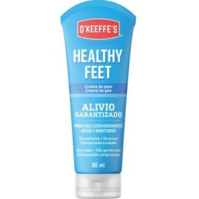 For healthy feet crema de pies tubo de O’KEEFFE’S