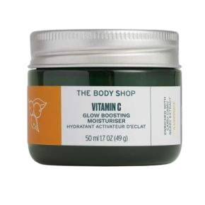 Vitamin c glow boosting moisturizer
The Body Shop
mejores cremas con vitamina C