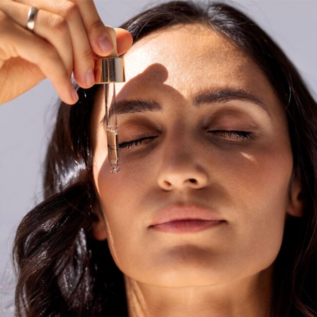 como aplicar serum facial