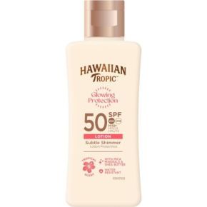 Glowing Protection Lotion SPF 50 de Hawaiian tropic
mejores protectores solares para pieles grasas